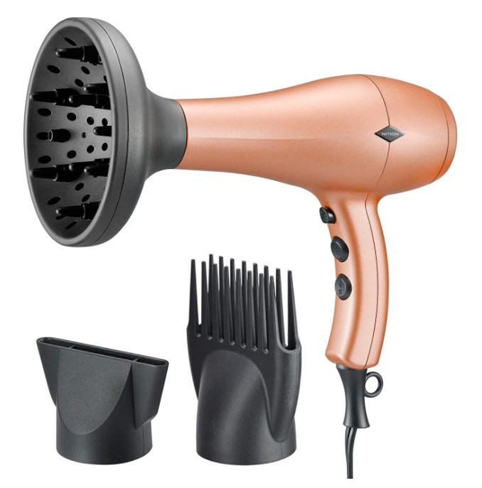 NITION Negative Ions Ceramic Hair Dryer 